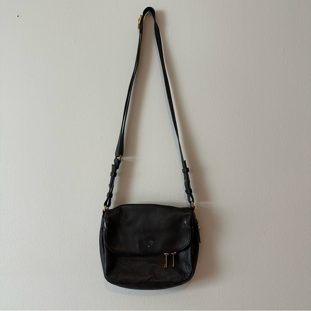 Fossil Black Leather purse